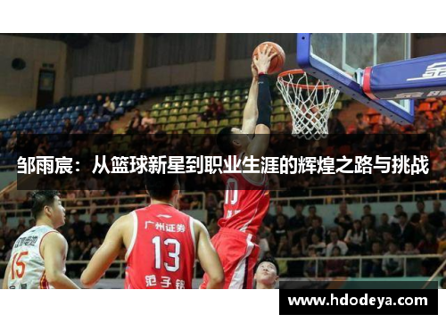 邹雨宸：从篮球新星到职业生涯的辉煌之路与挑战